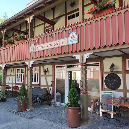 Cafe Im Hof- Bed & Breakfast Streufdorf Zewnętrze zdjęcie