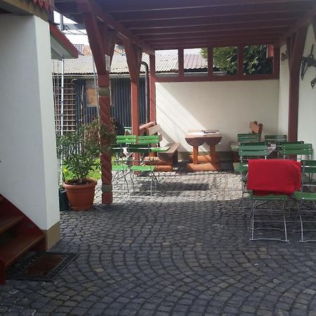 Cafe Im Hof- Bed & Breakfast Streufdorf Zewnętrze zdjęcie