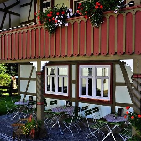 Cafe Im Hof- Bed & Breakfast Streufdorf Zewnętrze zdjęcie