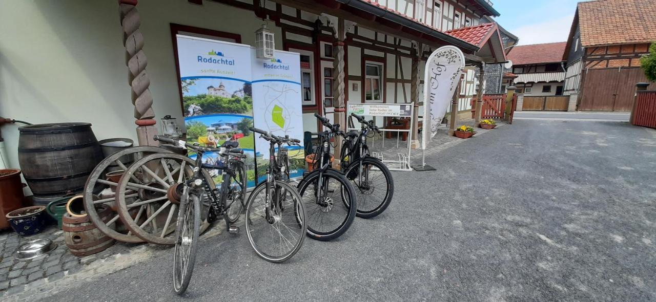 Cafe Im Hof- Bed & Breakfast Streufdorf Zewnętrze zdjęcie