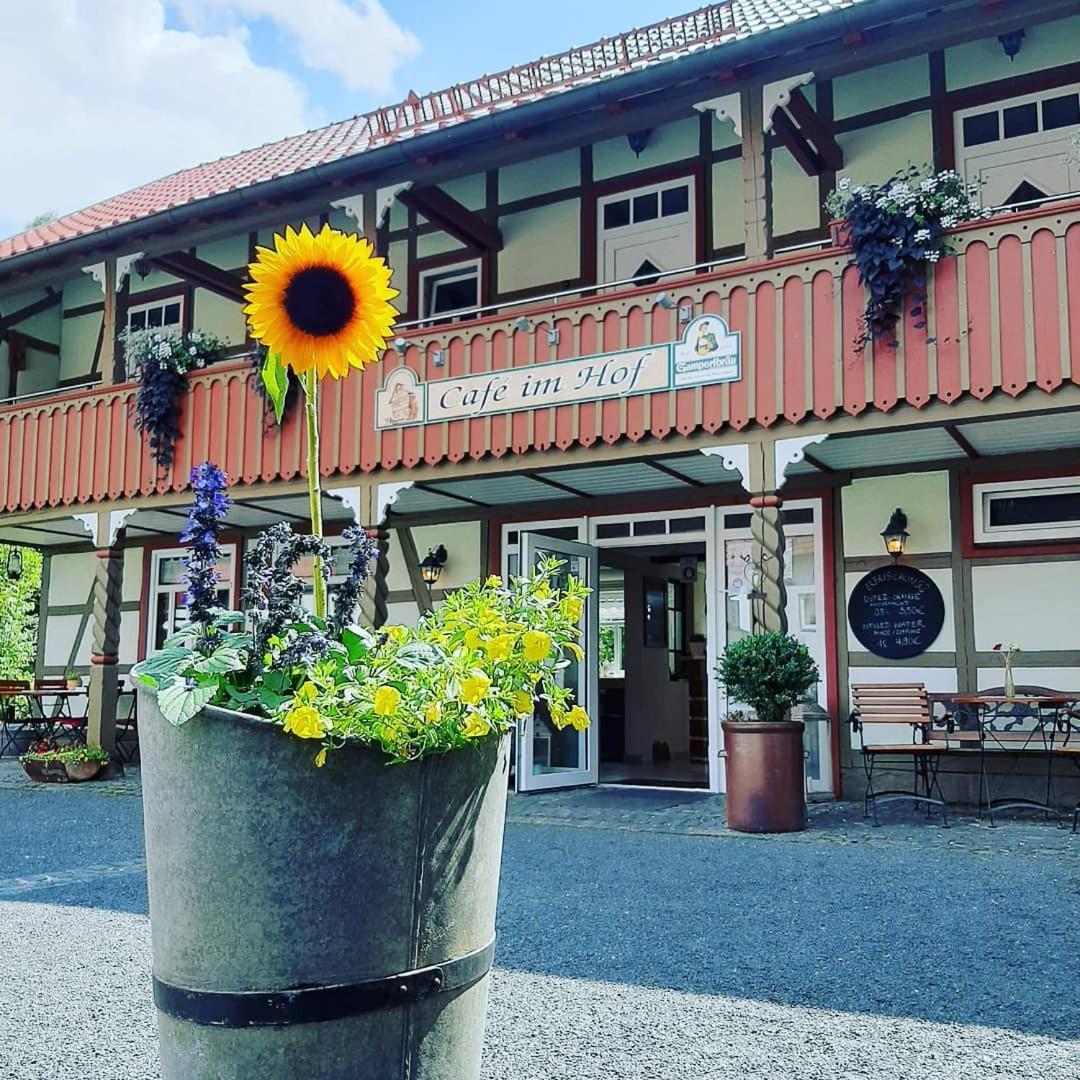 Cafe Im Hof- Bed & Breakfast Streufdorf Zewnętrze zdjęcie