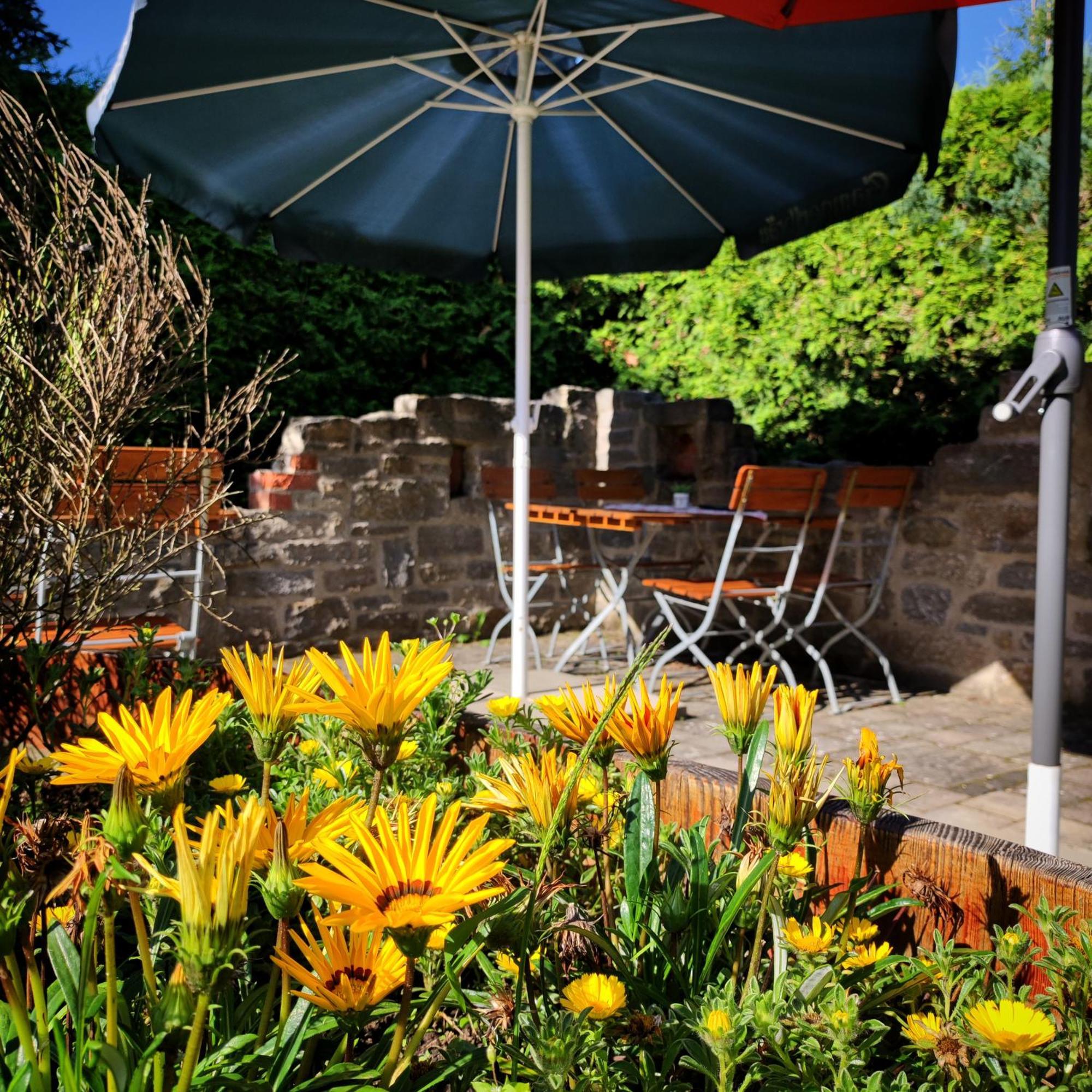 Cafe Im Hof- Bed & Breakfast Streufdorf Zewnętrze zdjęcie