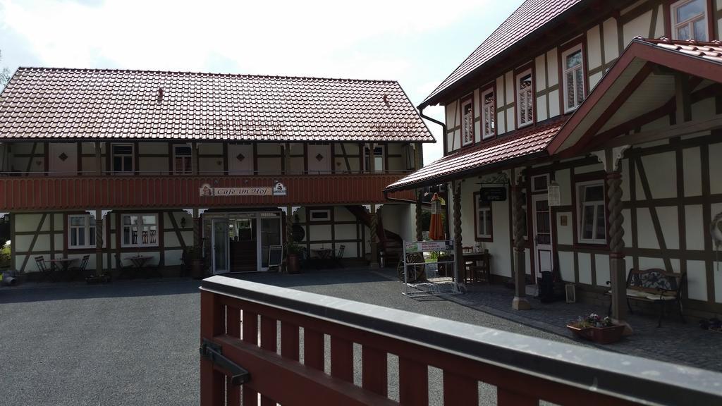 Cafe Im Hof- Bed & Breakfast Streufdorf Zewnętrze zdjęcie