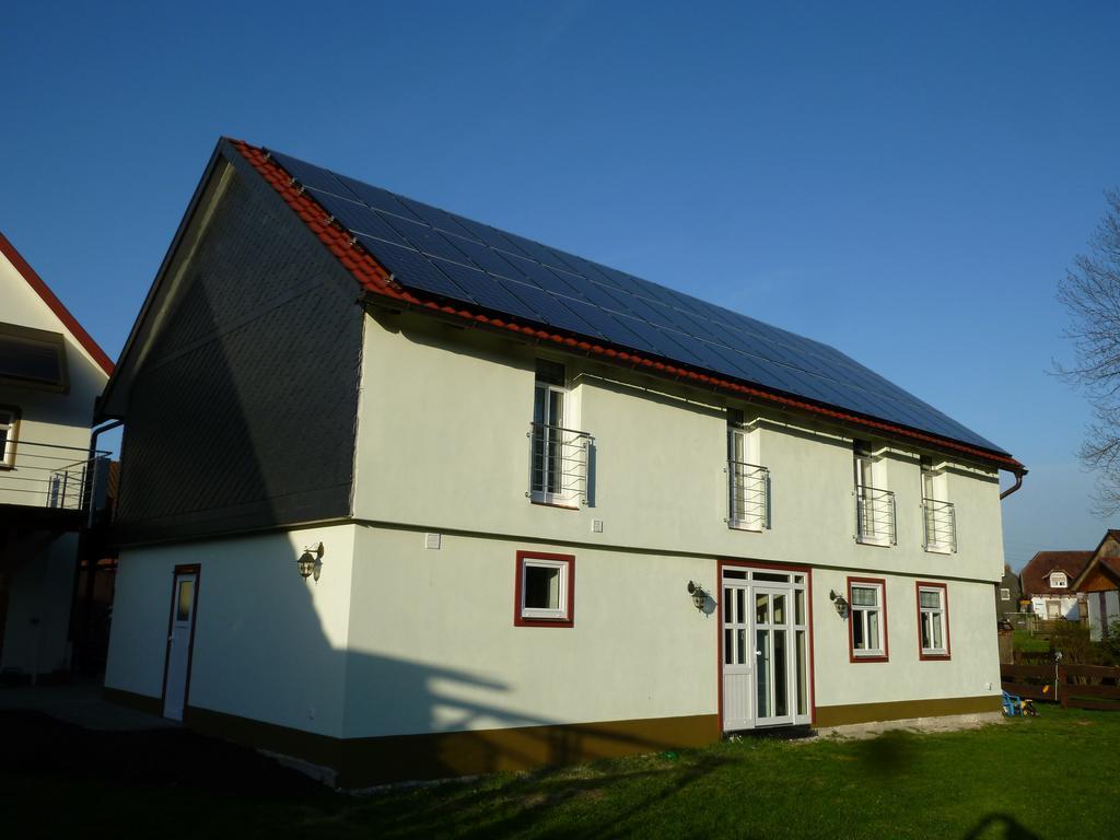 Cafe Im Hof- Bed & Breakfast Streufdorf Zewnętrze zdjęcie