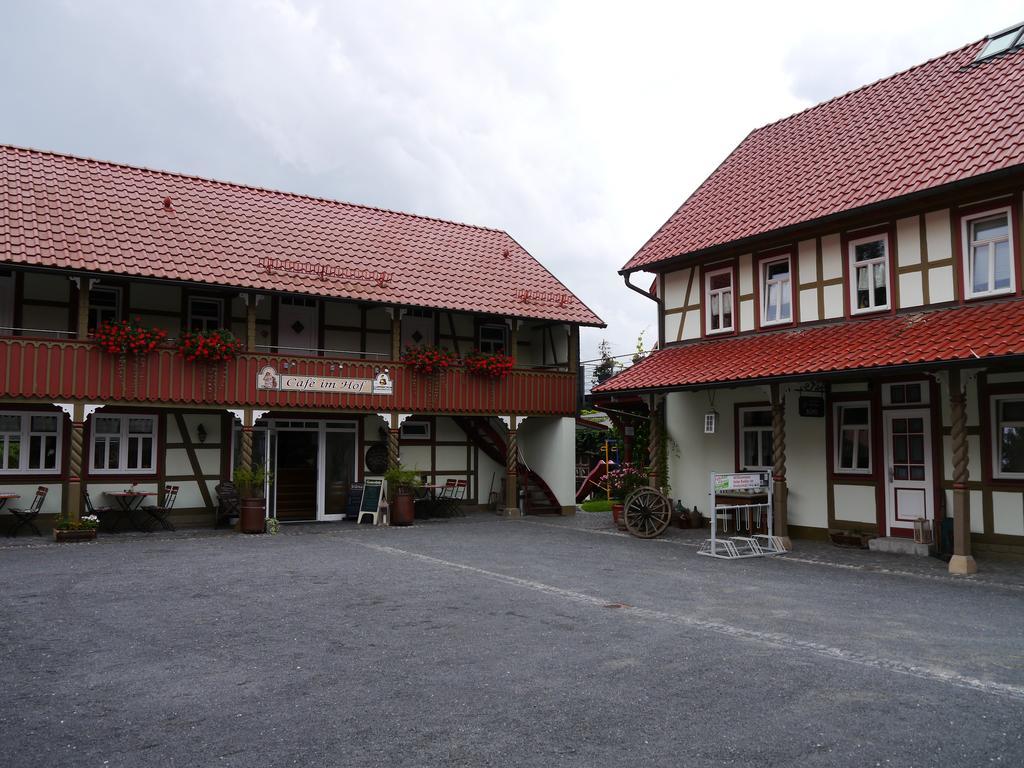 Cafe Im Hof- Bed & Breakfast Streufdorf Zewnętrze zdjęcie