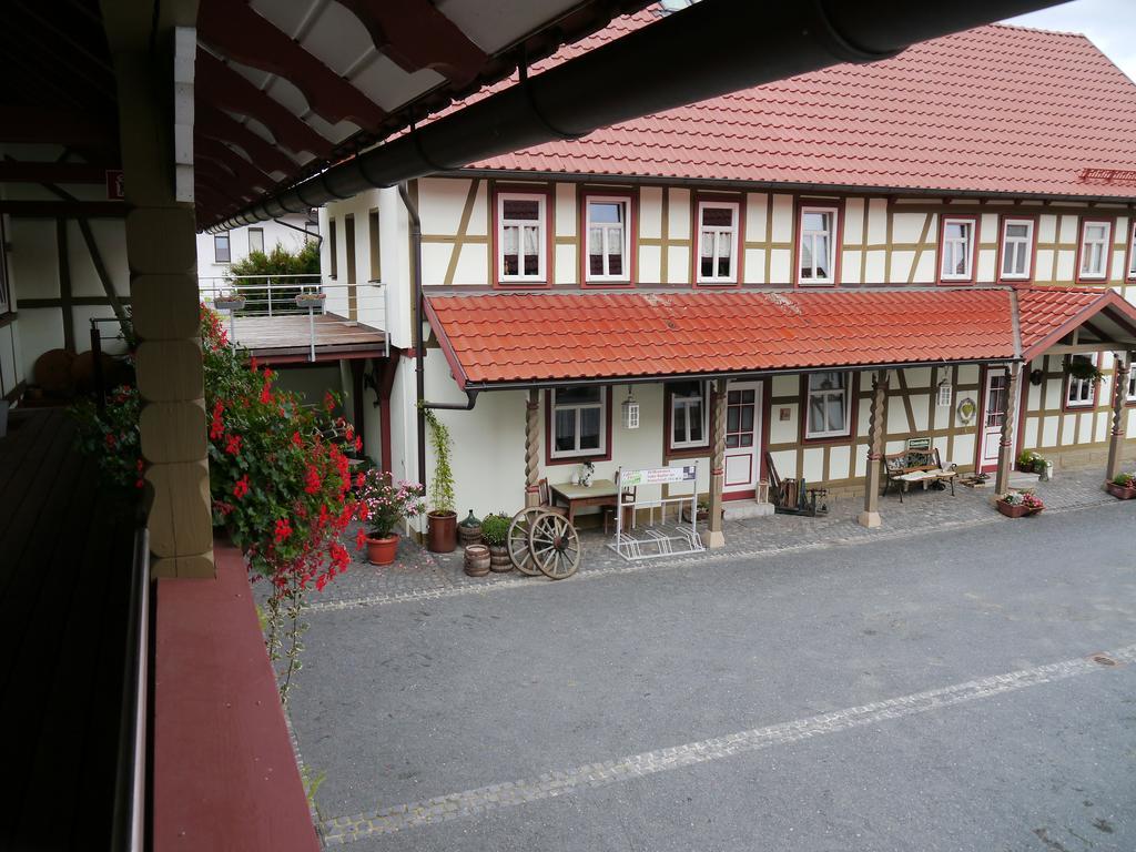 Cafe Im Hof- Bed & Breakfast Streufdorf Zewnętrze zdjęcie